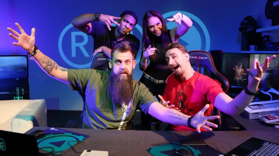 Nový tým pořadu RE-PLAY při natáčení